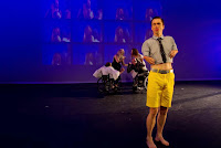 In Water I'm Weightless The artist Mat Fraser performs during "In Water I'm Weighless"