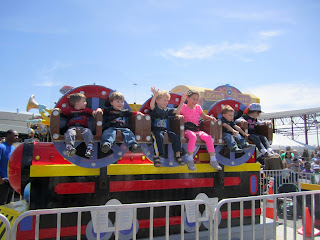 just hearing their squeals was one of the best parts of my day! Alex kept saying, "This is so fun, Mommy!"