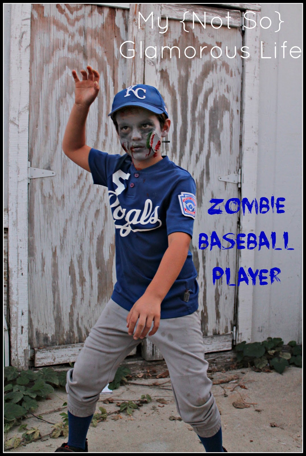 diy baseball player costume