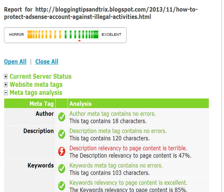 How to Add Meta Tag Description In Blogger Blogging tips and tricks