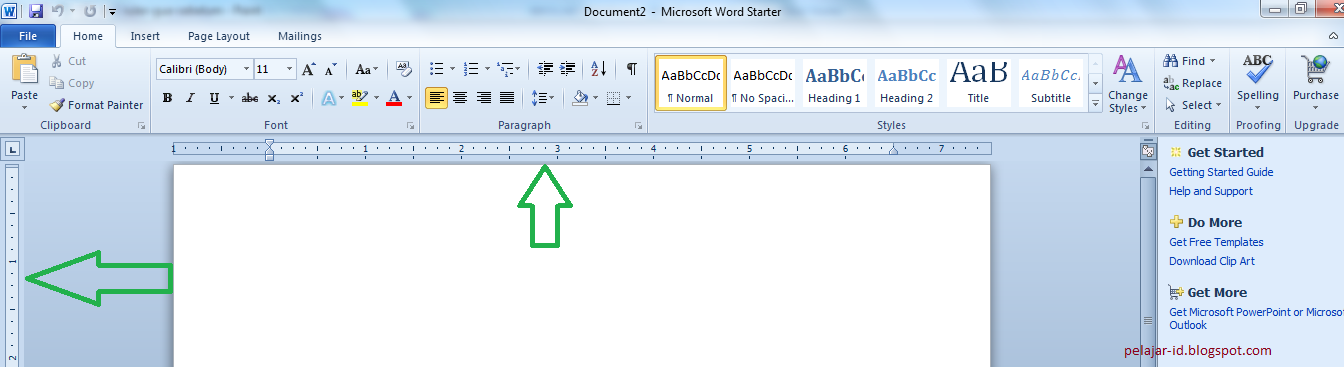 Cara Menampilkan Ruler atau Penggaris pada Microsoft Word ...