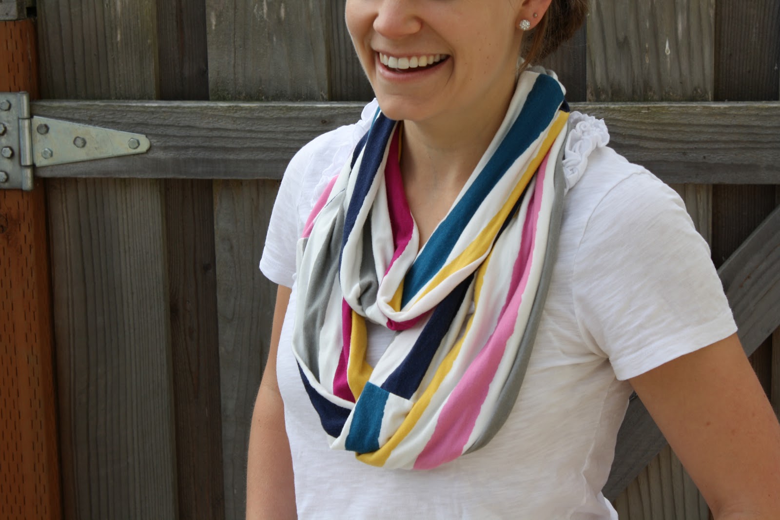 HankOrange Infinity Scarf Tutorial