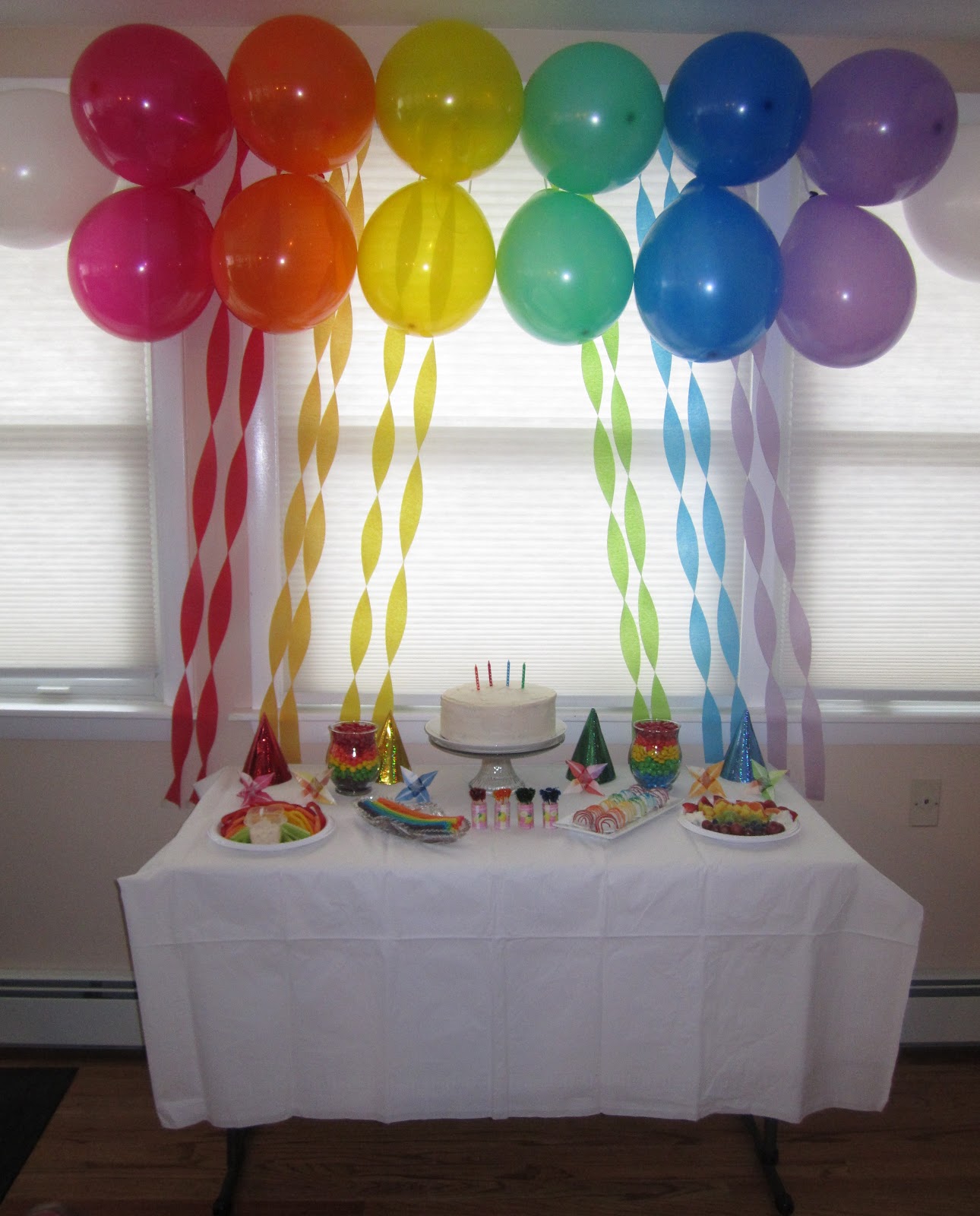 Creative Food Rainbow Party