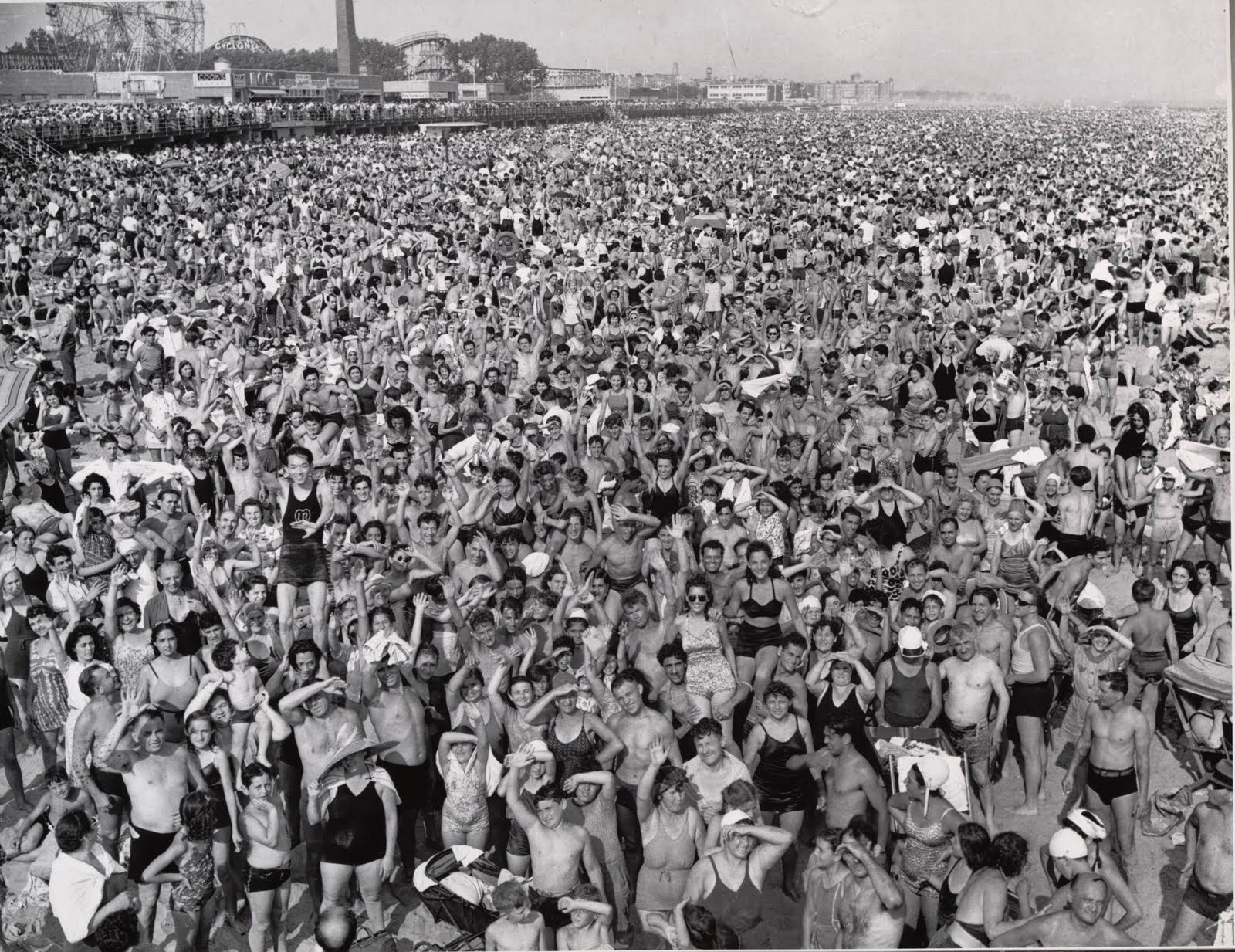 Coney Island Beach Weegee Coney Island Beach Weegee