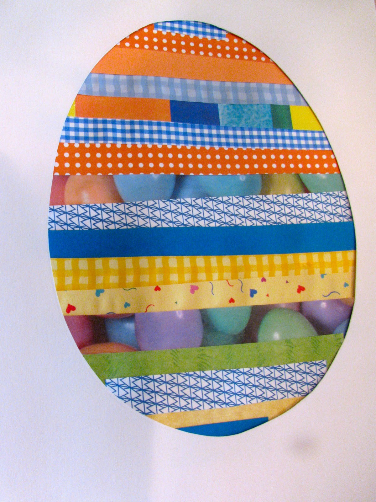 MAY DAYS Paper Strip Easter Egg Craft