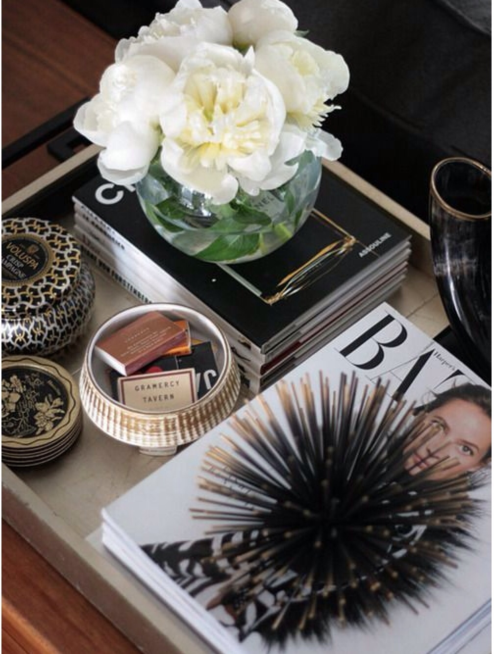 Avery Street Design Blog diy coffee table accessory