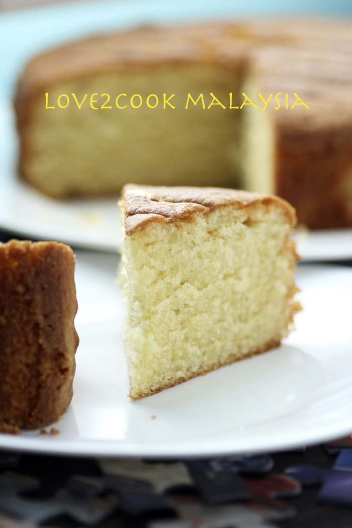 Basic Butter Cake Love2cook Malaysia 🍰