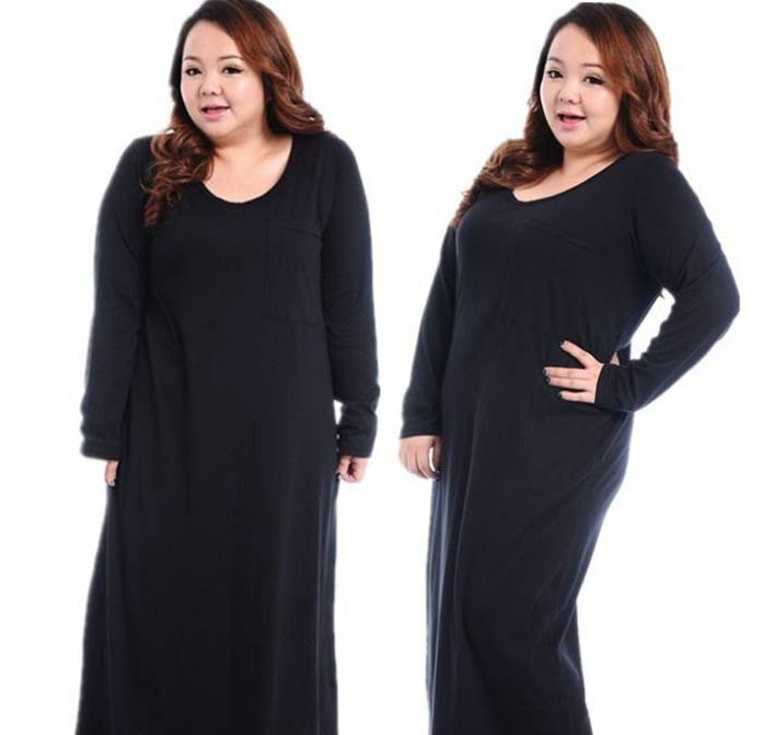 Desain Baju Sifon lengan panjang Santai Wanita gemuk Desain Baju Sifon lengan panjang Santai Wanita gemuk