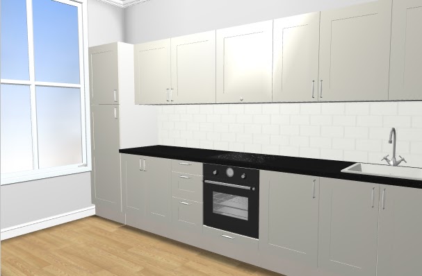 Vintage chic: oppgradering av kjøkken/ updating our kitchen