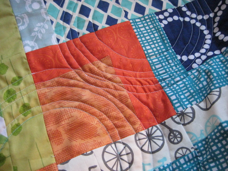 Quilty Habit Overlapping Circles Machine Quilting Tutorial