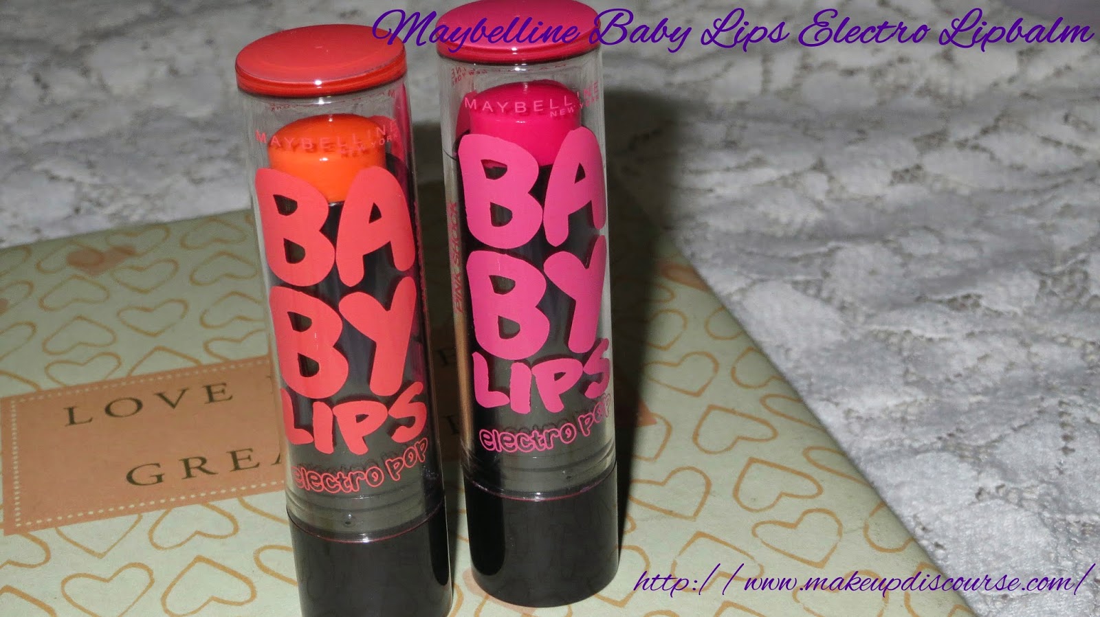 Where to buy Maybelline Baby Lips Electro Pop in Oh! Orange! and Pink Shock in India