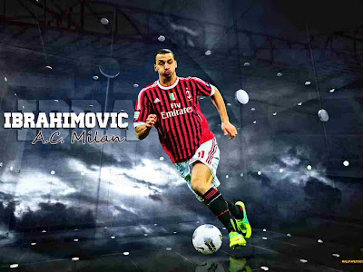 Zlatan Ibrahimovic A.C. Milan HD Wallpapers