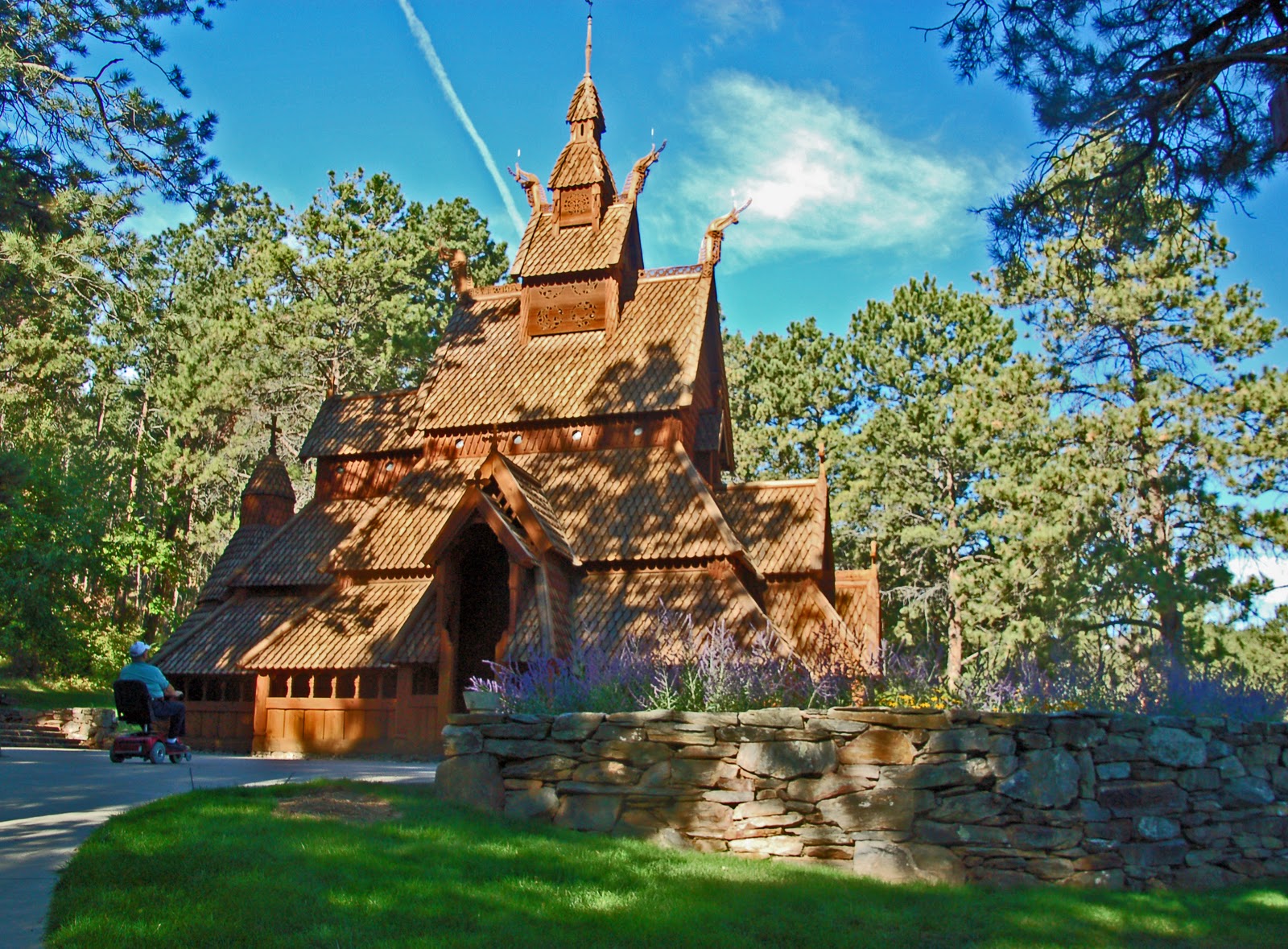 Coward's Corner with Luckie CHAPEL IN THE (South Dakota) HILLS