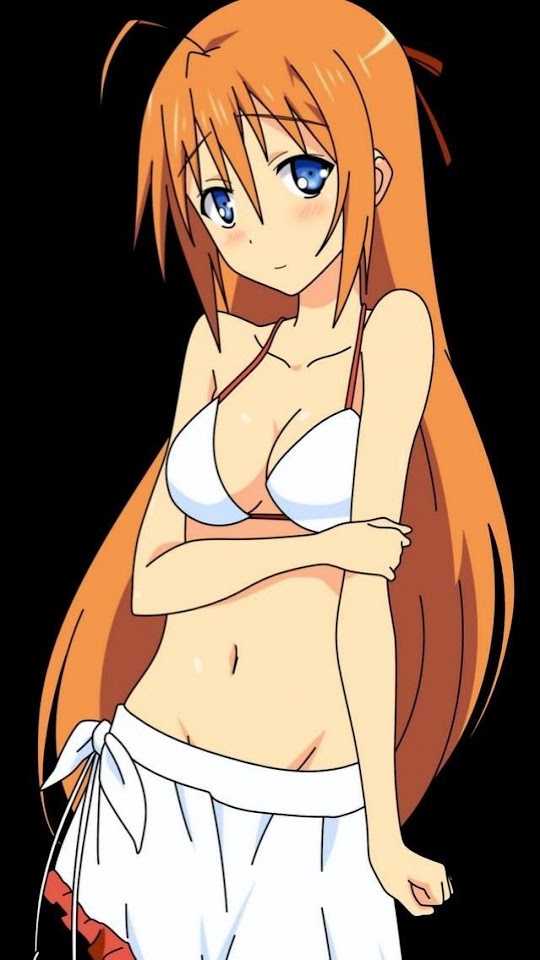   Anime Shy Girl Bikini   Galaxy Note HD Wallpaper