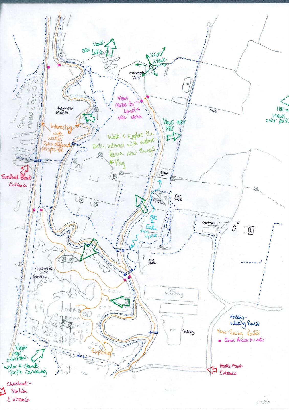 Landscape Architecture Lee valley Park Development