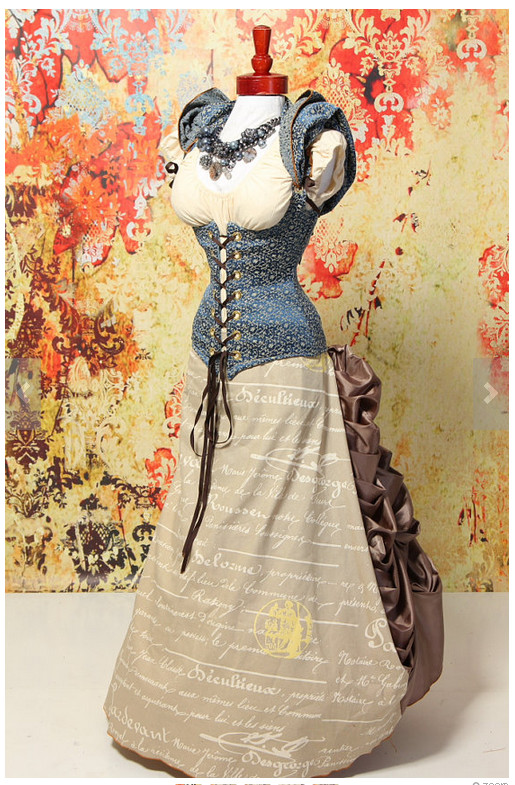 damsel in this dress corset