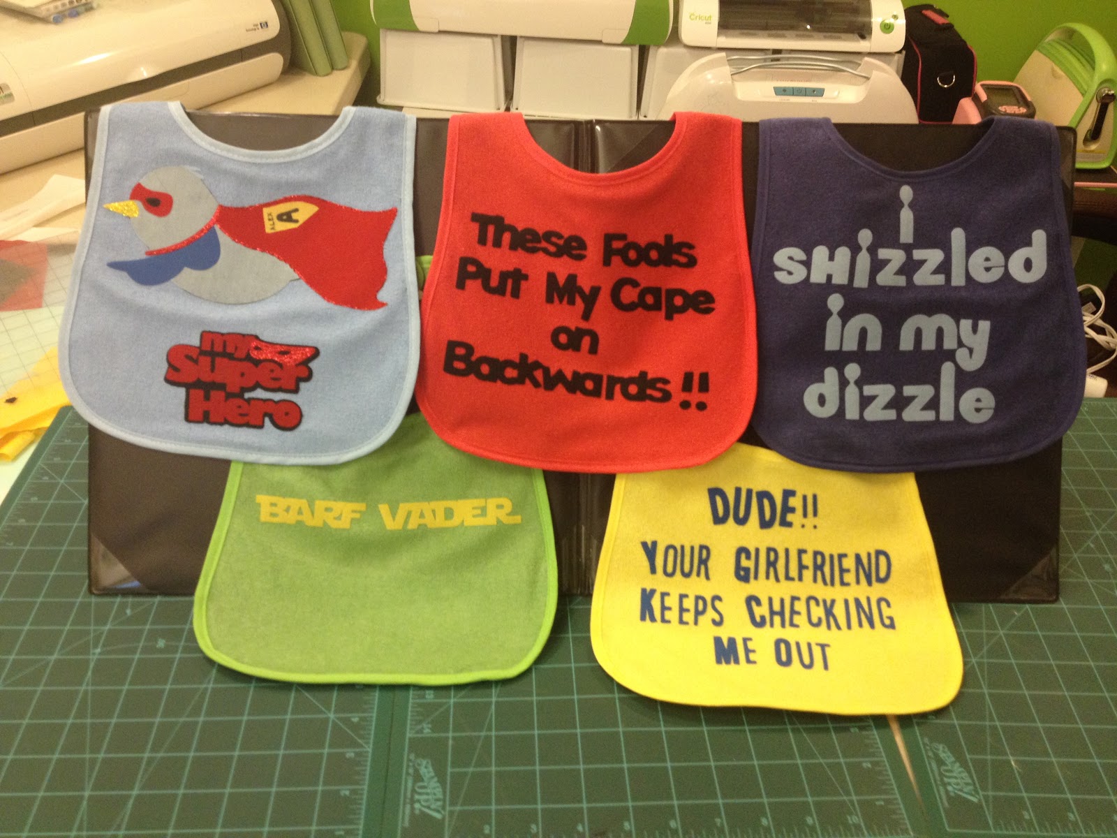 BABY BIBS FUNNY SAYINGS Ken's Kreations