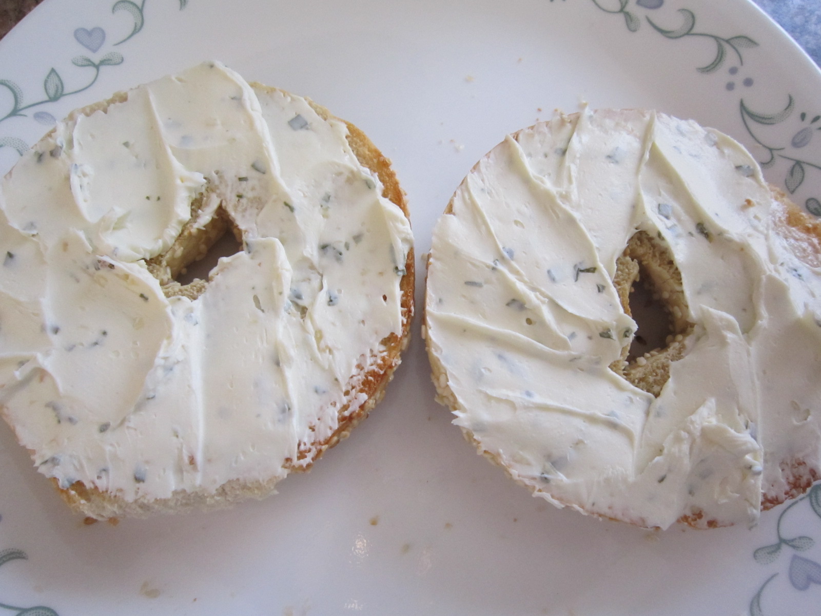 Mix It Up Onion and chive cream cheese mix