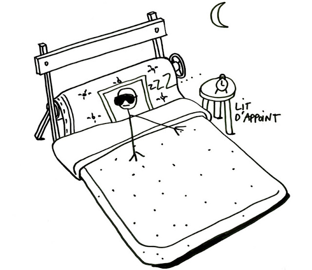 меблі Karpett - розкладне ліжко для гостя