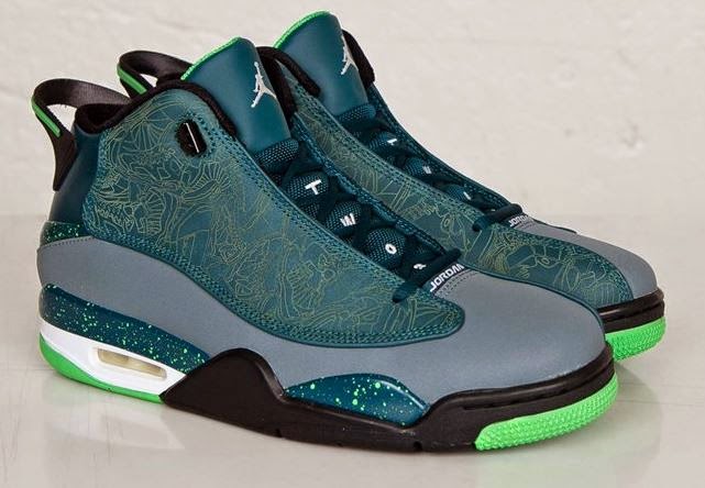 jordan dub zero teal