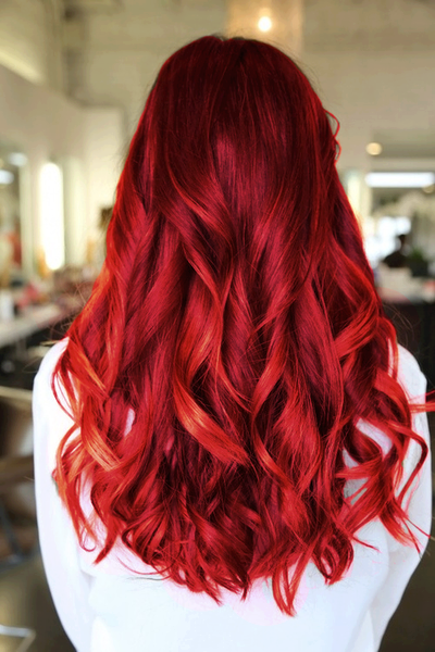 cabelo  vermelho