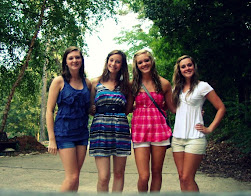 Kaitlin, Me, Kyle and Megan - Going to the Mall :)