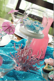 mermaid sea under birthday decorations parties decor table dance coral fish theme howdoesshe dazzle princess story mermaids night movie toy
