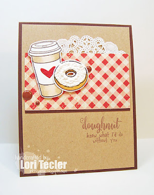Doughnut Know card-designed by Lori Tecler/Inking Aloud-stamps and dies from Waltzingmouse Stamps