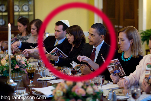 Barack Obama White House Passover Seder