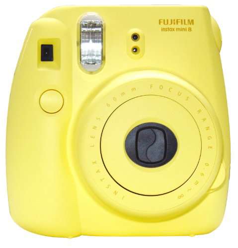 New Model Fuji Instax 8 Color Yellow Fujifilm Instax Mini 8 Instant Camera