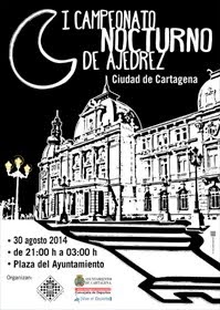 I Torneo Nocturno de Ajedrez “Ciudad de Cartagena”