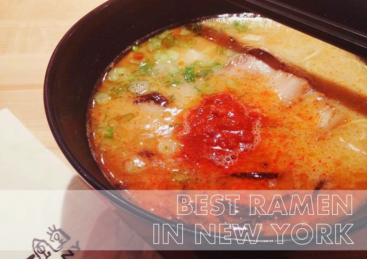 BEST RAMEN IN NEW YORK - Food Steps Journal