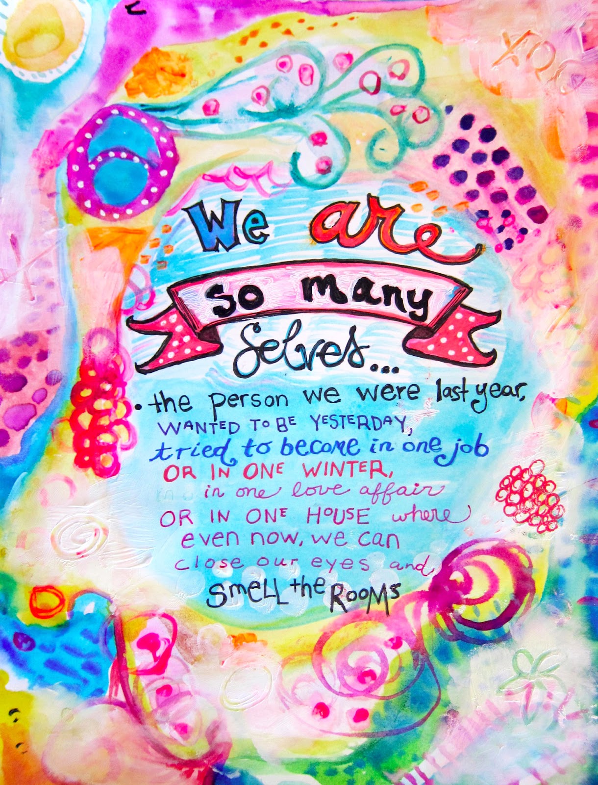 Watercolor Quote Marcia Beckett