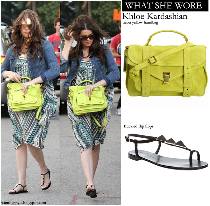 proenza schouler yellow bag