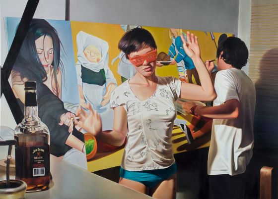 diego gravinese pinturas hiper realistas surreais