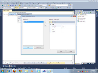 DropDownList Control List Item Collection Editor