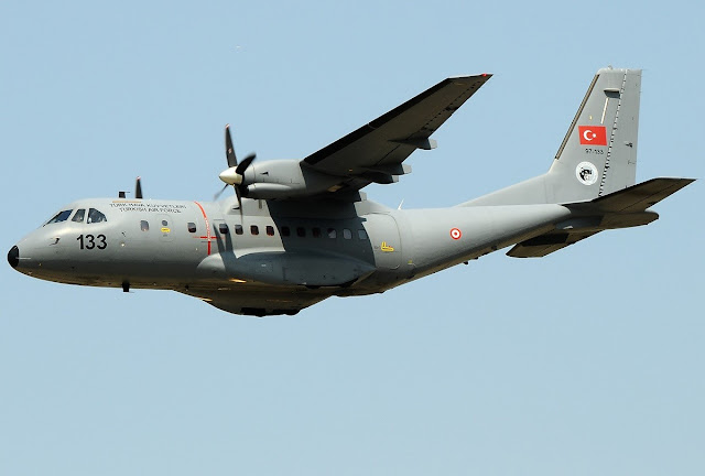 Turkey is the world’s largest operator of CN-235s with 59 aircraft TAF CN-235-100M