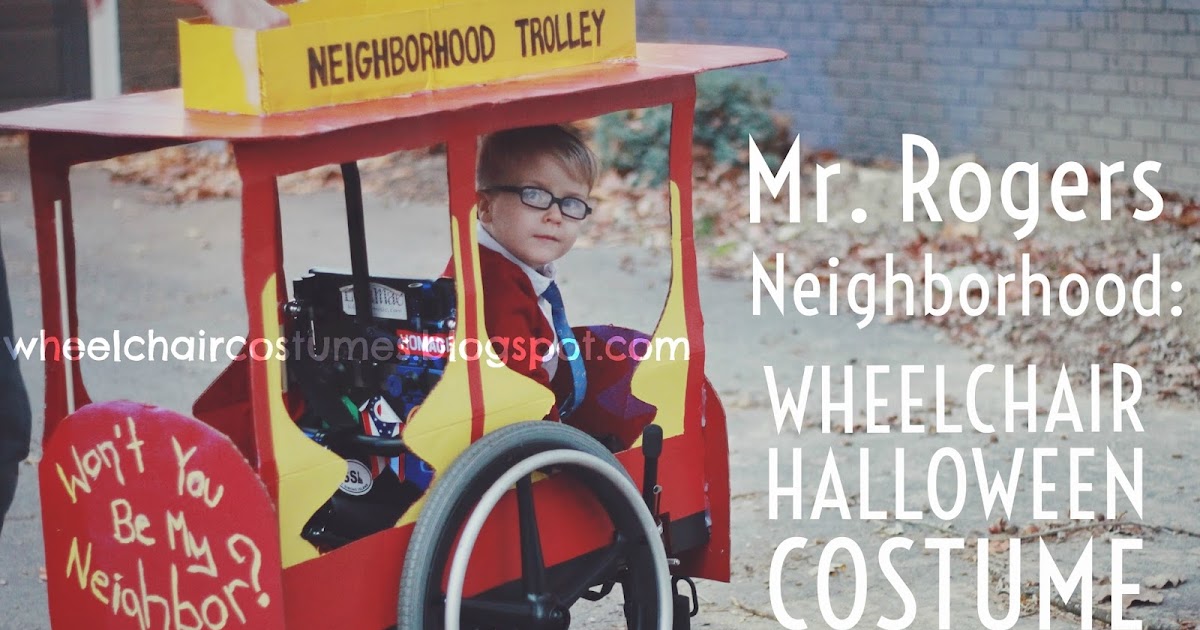 Wheelchair Costumes Mr. Rogers Trolley