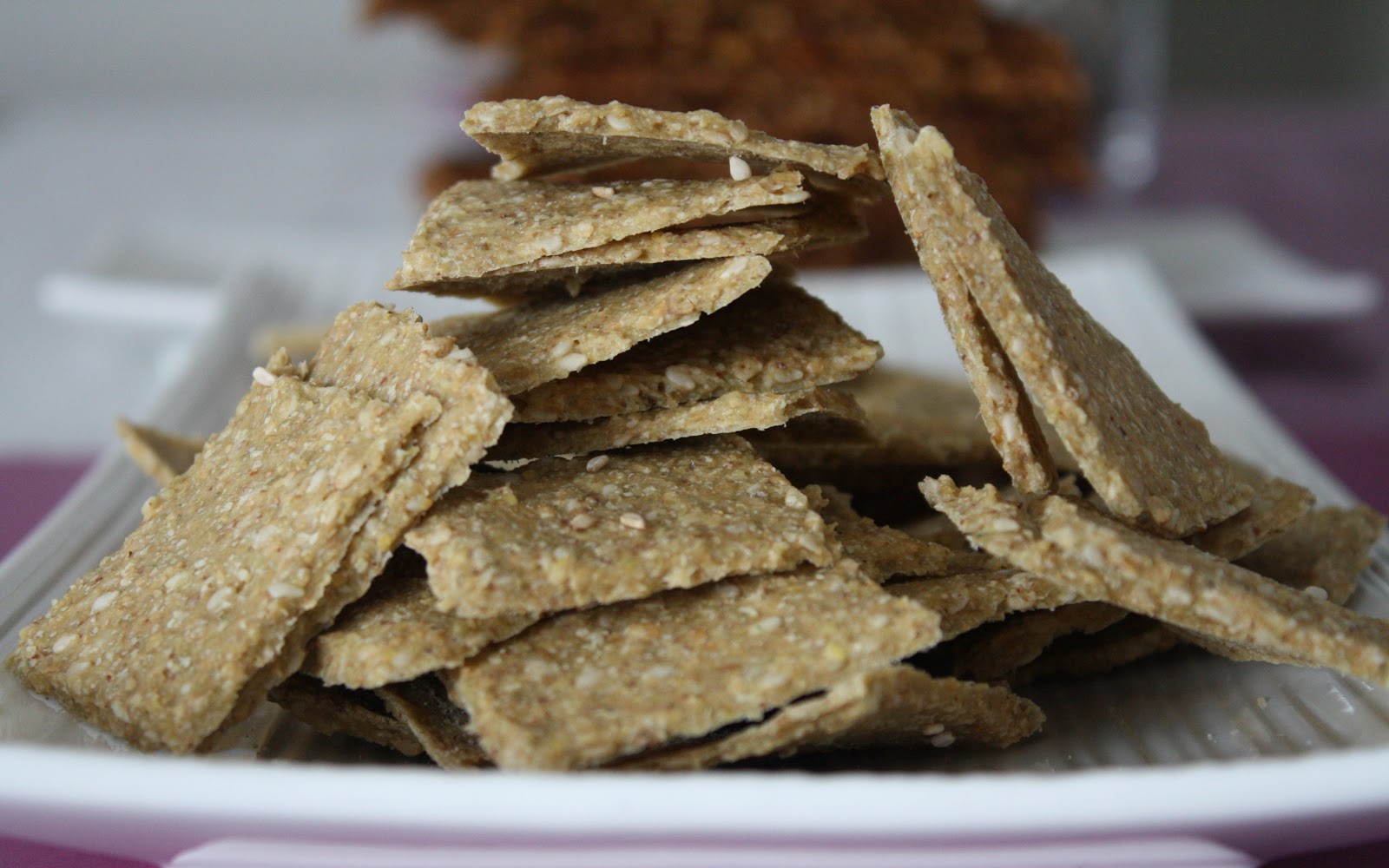 Food and Yoga for Life Easy Raw Crackers