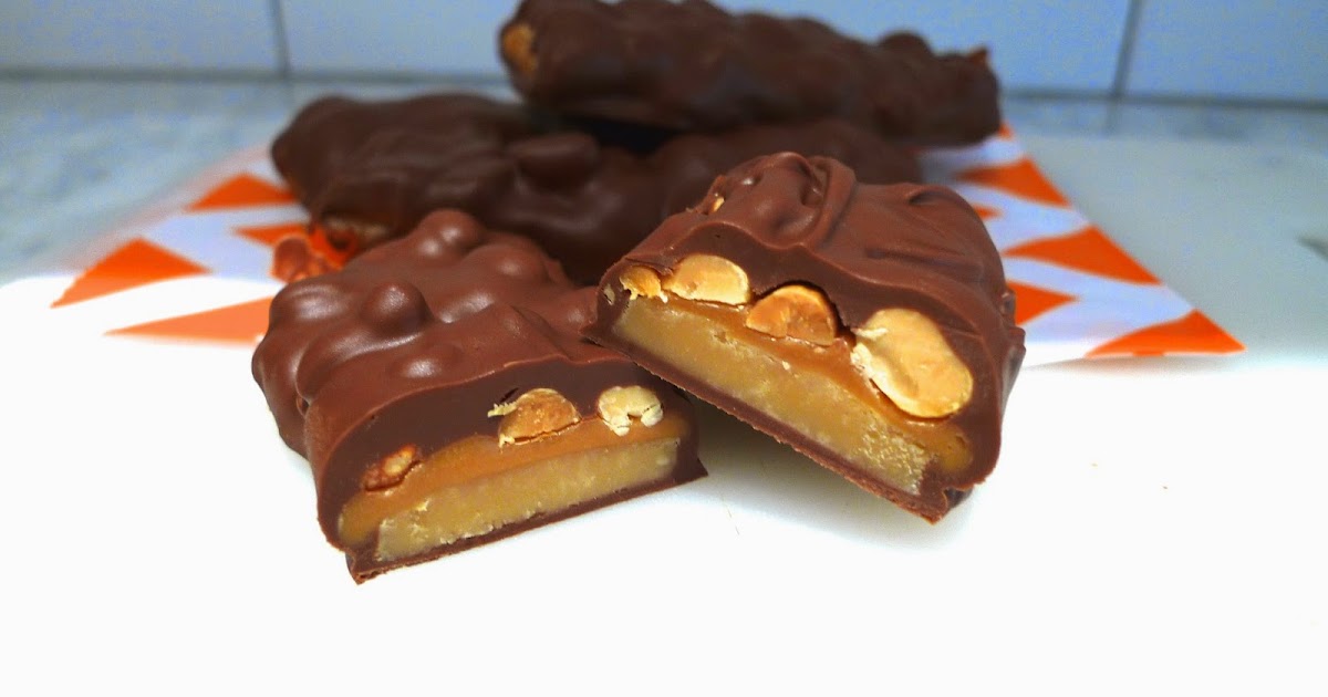 siriously delicious Homemade Baby Ruth Bars
