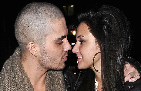 And Michelle Keegan and boyband fiance Max George looked like their 