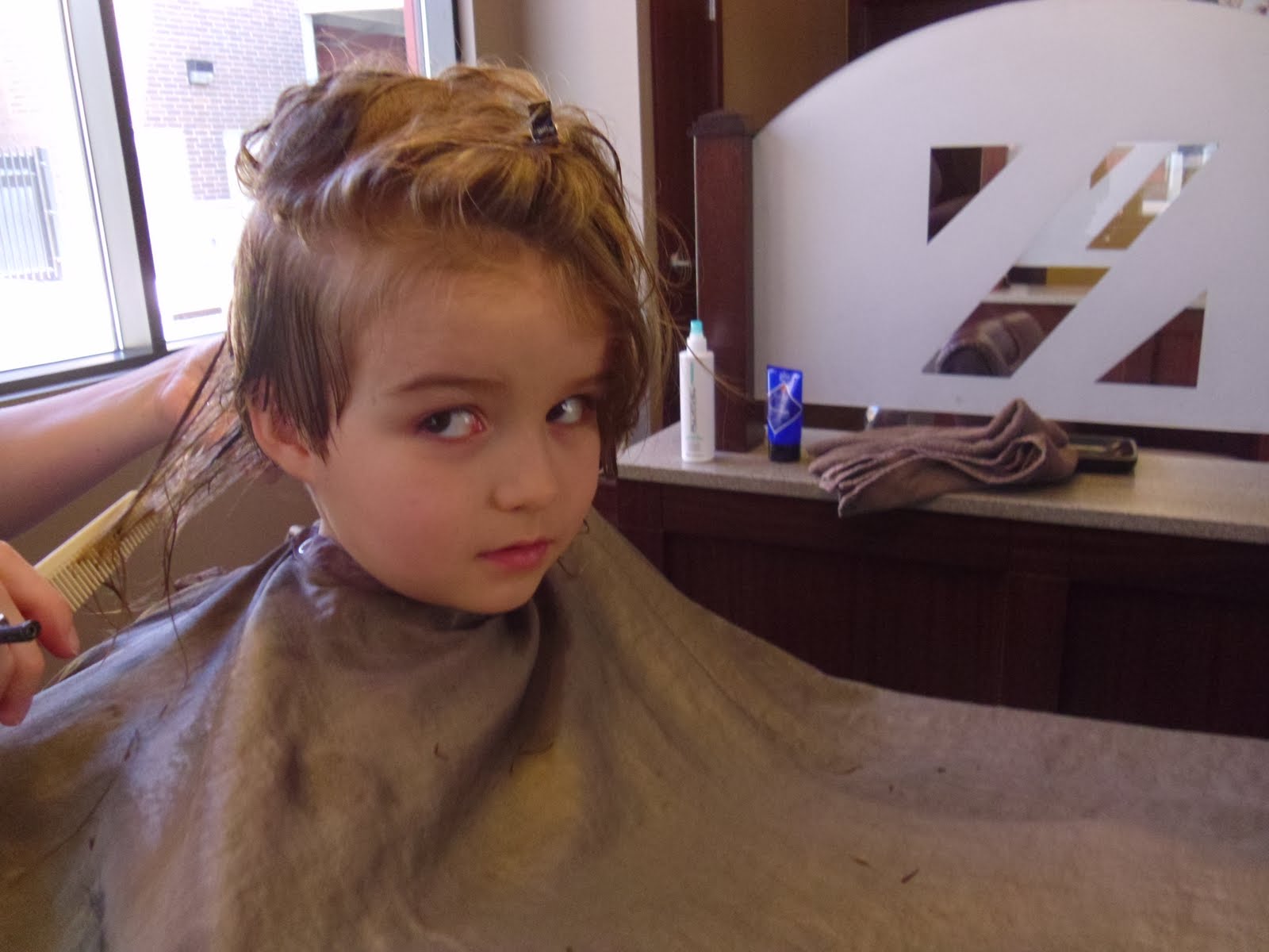 the haircut June Cleaver in yoga pants