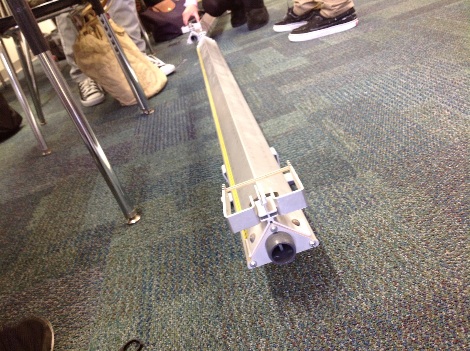 Kimberly Tom Physics Rubber Band Cart Launcher Lab