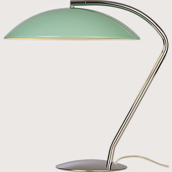 [BBBlog] Atomic aqua table lamp from CB2.
