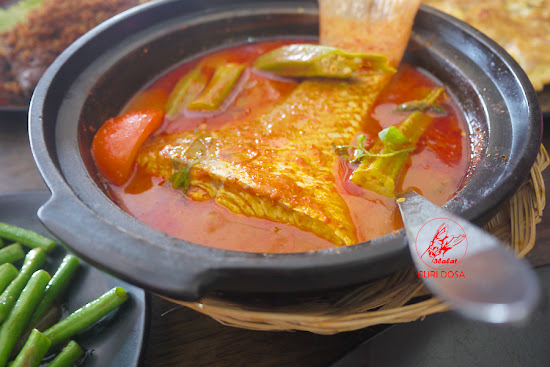Asam pedas ekor ikan, Restoran Inasofea