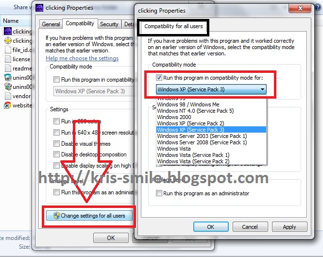Cara Membuka File/Aplikasi di Windows 7 Yang Tidak Bisa dibuka