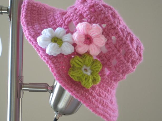 crochet sun hat