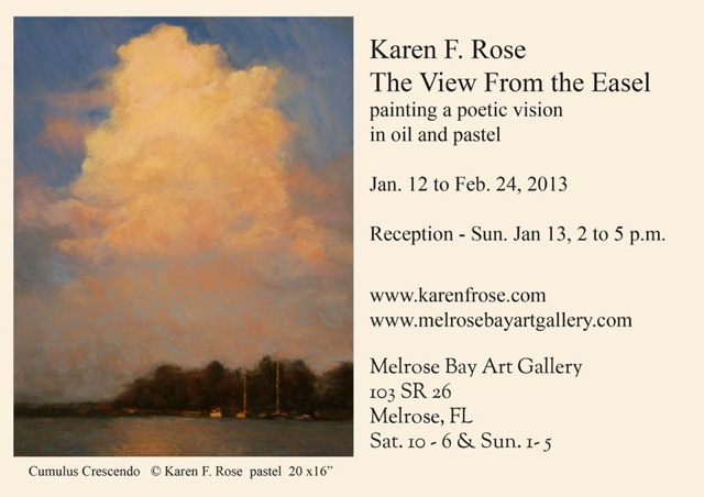 Karen F Rose My Painting Journey Karen F Rose Gainesville Fl Artist At Melrose Bay Art Gallery