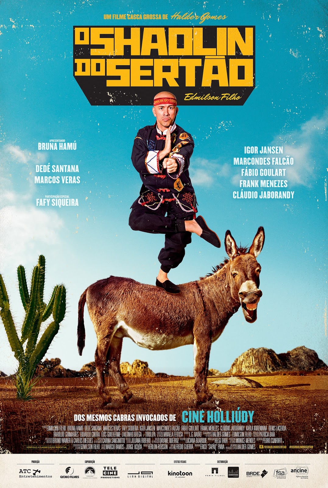 Filme Poster O Shaolin do Sertão