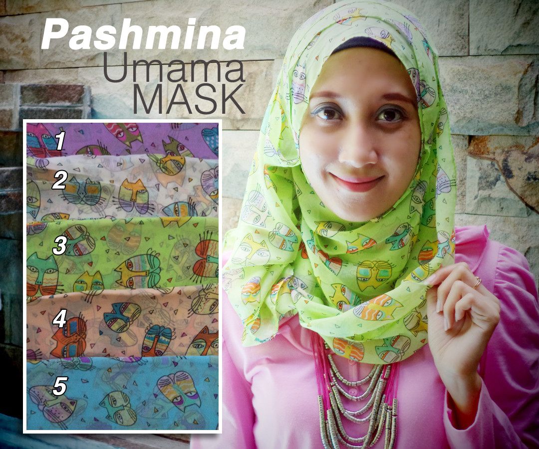 Tutorial Pashmina Umama | butik jilbab arsy pashmina umama motif unik Tutorial Pashmina Umama | butik jilbab arsy pashmina umama motif unik